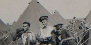 In boot camp near Soderwater before going Up North
